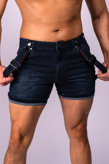 HOMAR DARK BRUSHED Tartan Shorts