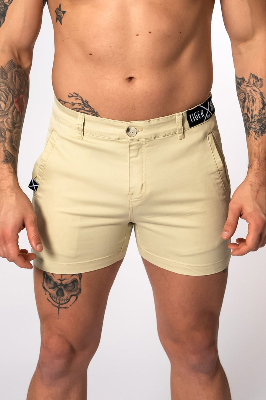 FINN Stone Grey Shorts