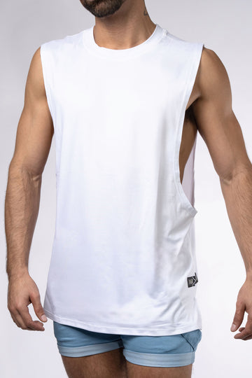 KINGS White Sleeveless Top