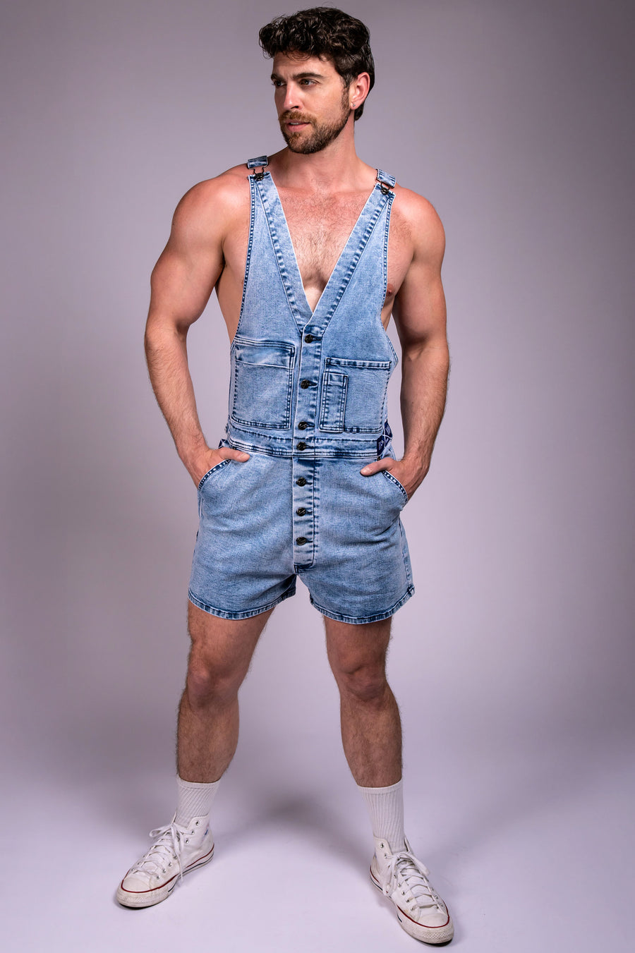 WES SNOW WASH OVERALL
