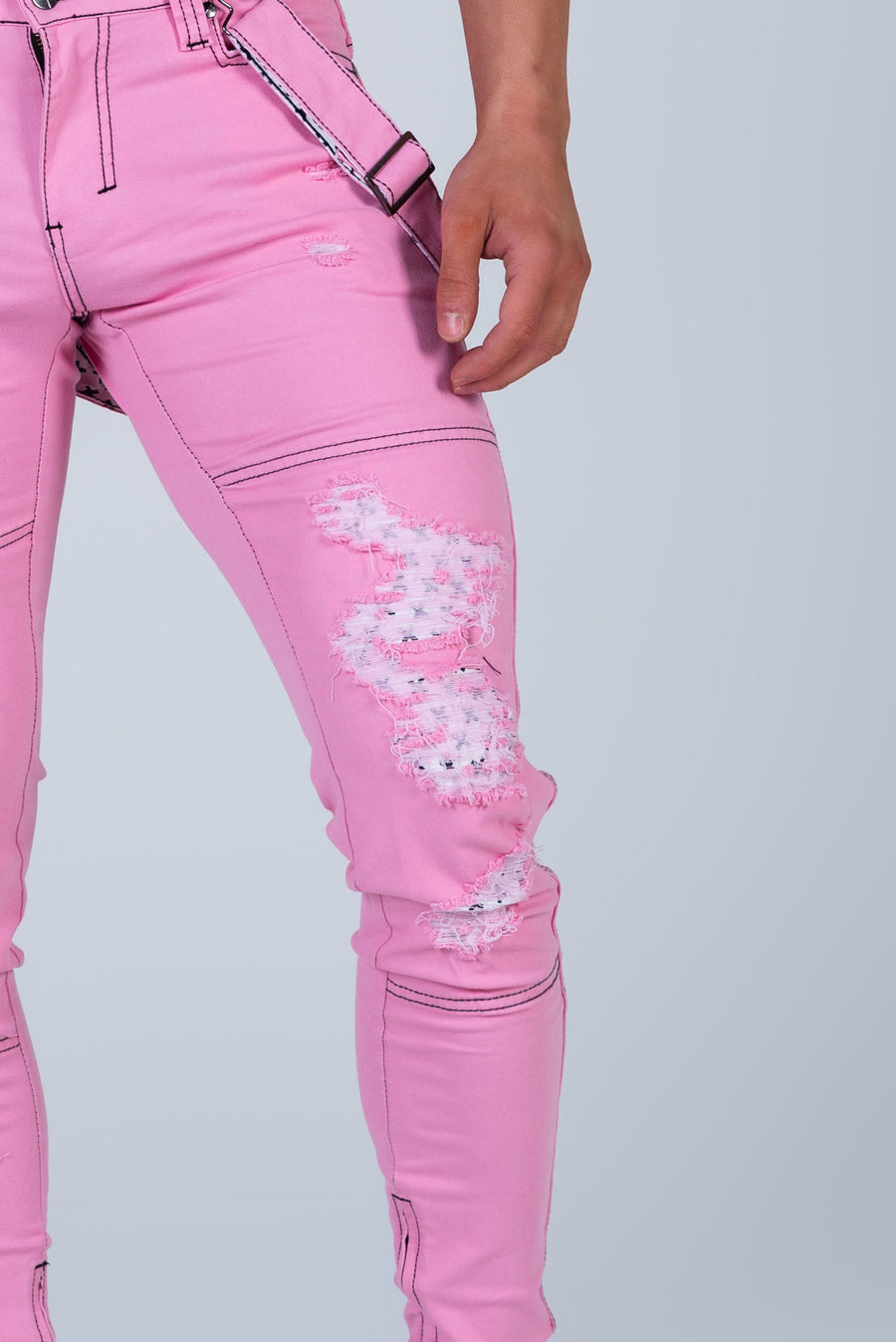 CHERRY, PINK AND WHITE JEANS Bundle