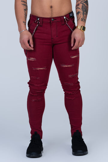 ANDY CHERRY HAND-ABRADED JEAN